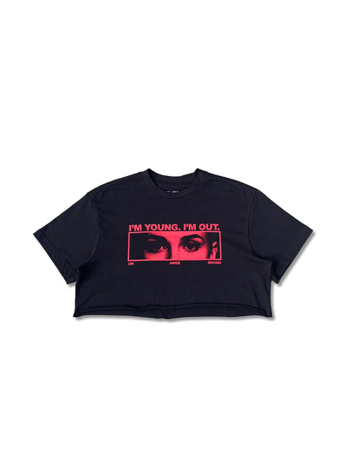 I'M YOUNG. CROP TOP