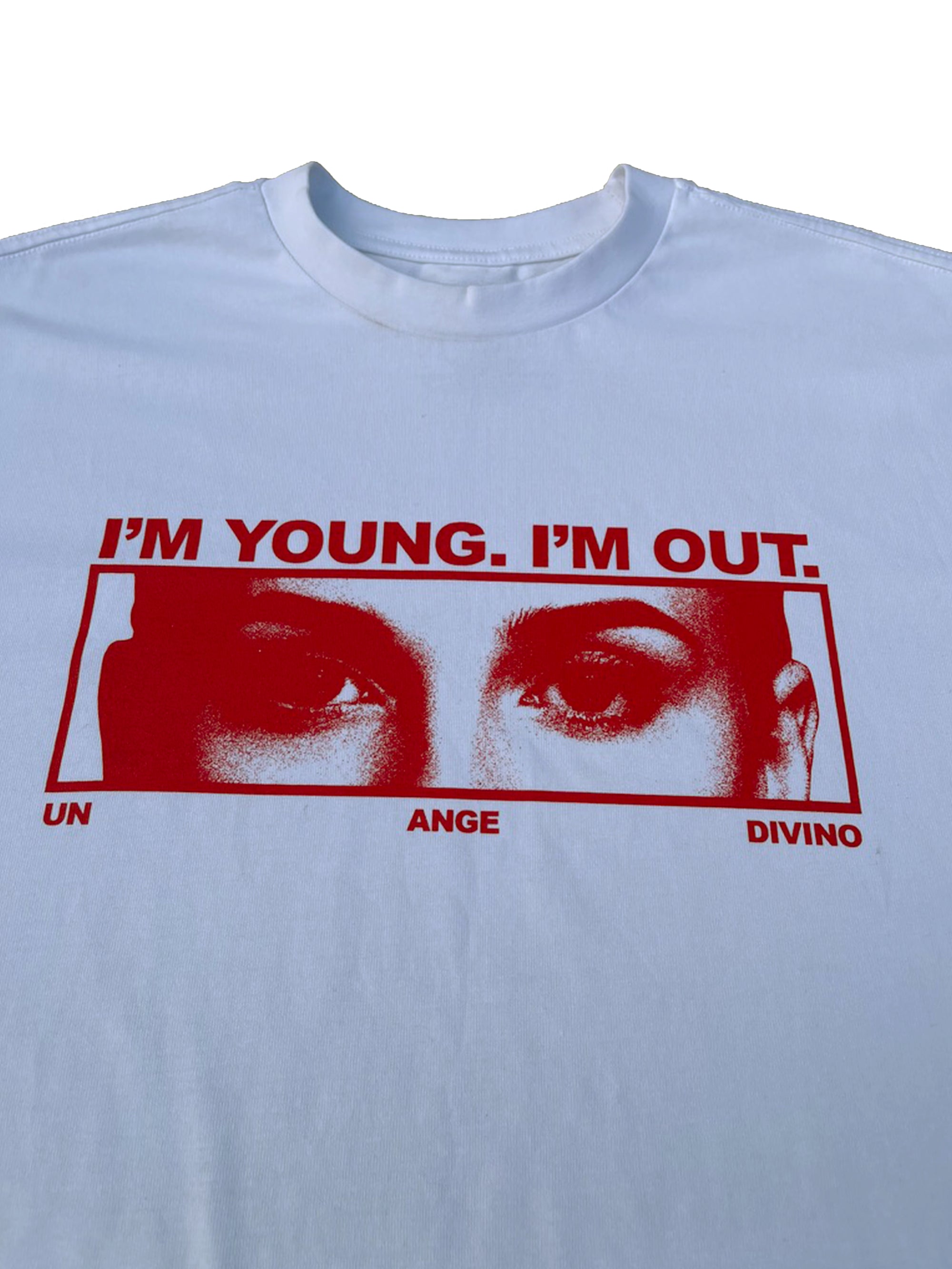 I'M OUT. BOXY TEE
