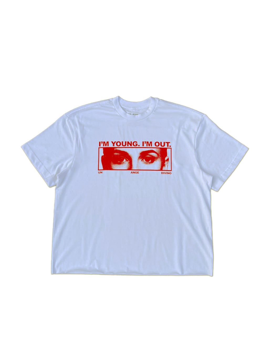 I'M OUT. BOXY TEE