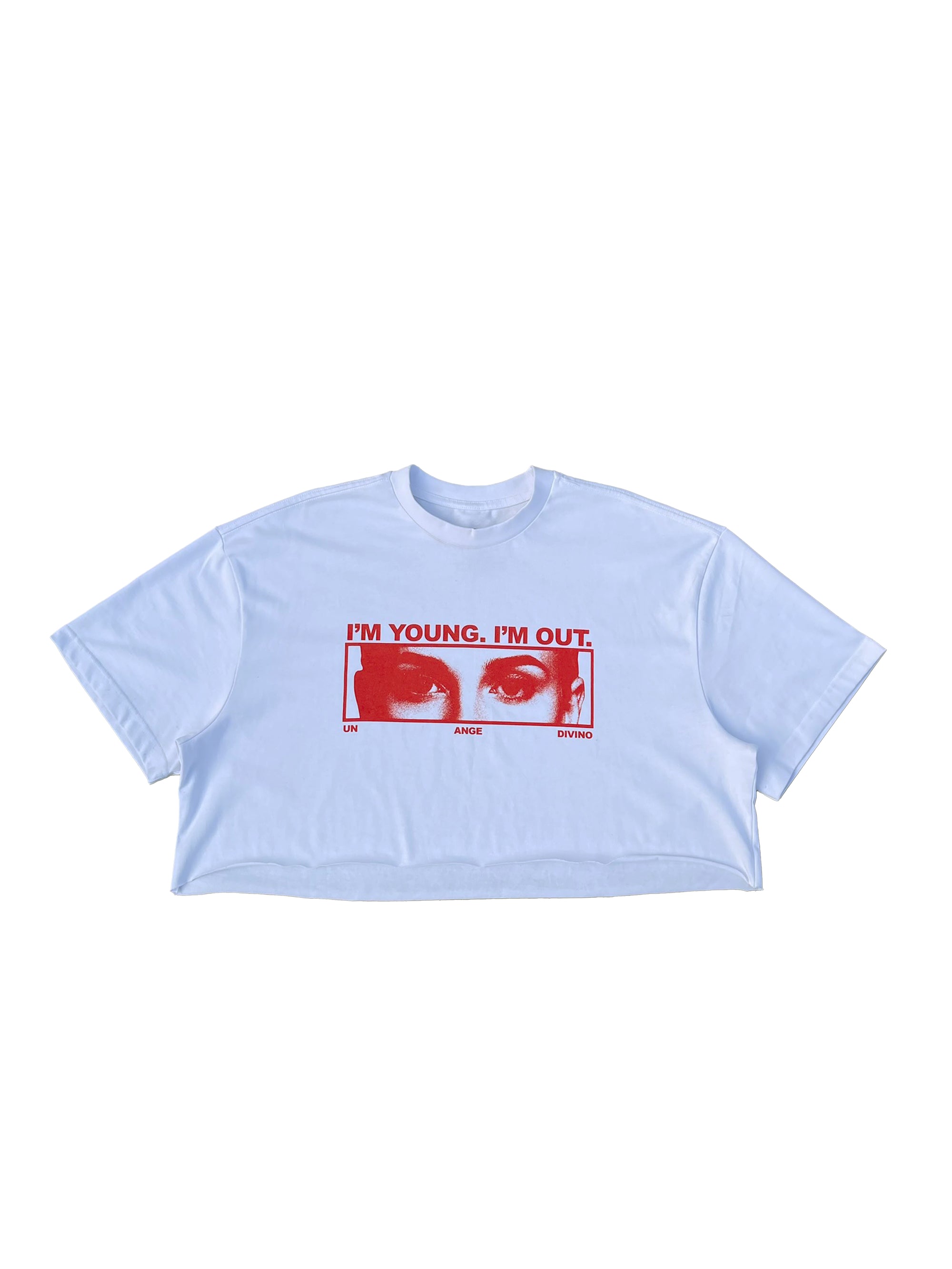 I'M YOUNG. CROP TOP